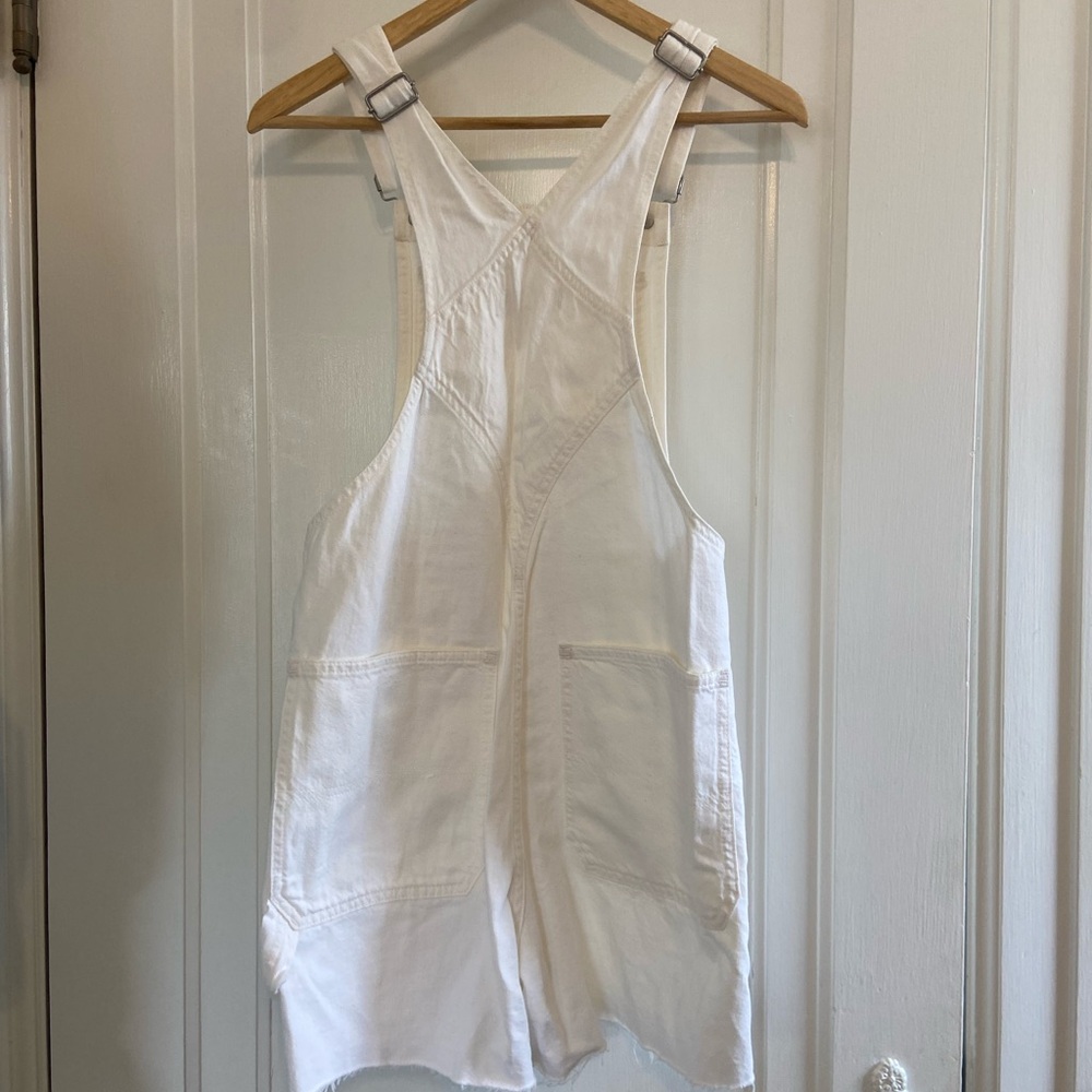 Madewell denim oversized shortalls NWT - Picture 5 of 5